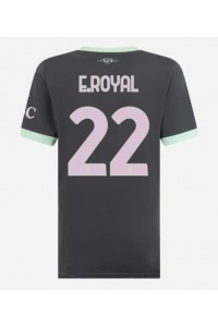 AC Milan Emerson Royal #22 Voetbaltruitje 3e tenue Dames 2024-25 Korte Mouw